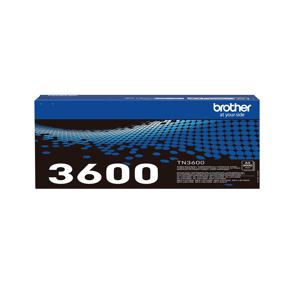 Brother Toner TN3600 für HL-L5210, HL-L6210, DCP-LK5510, 3000 Seiten, schwarz Brother Toner TN3600 für HL-L5210, HL-L6210, DCP-LK5510, 3000 Seiten, schwarz