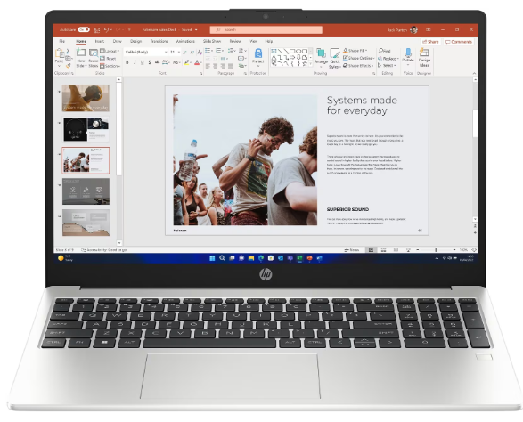 HP 250 G10 Notebook 39,6cm (15,6") Full-HD Win11H i5-1355U 16GB-RAM 512GB-SSD CAM BT, grau HP 250 G10 Notebook 39,6cm (15,6") Full-HD Win11H i5-1355U 16GB-RAM 512GB-SSD CAM BT, grau