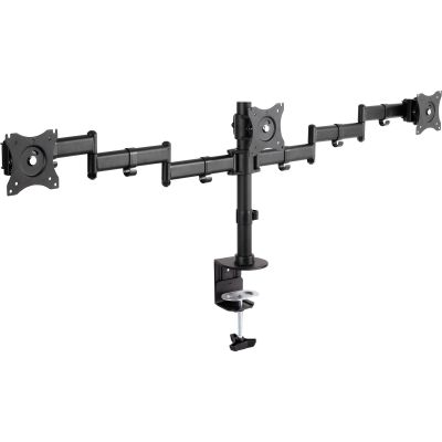 Tischhalterung InLine für 3x TV-/TFT-Displays bis 68cm / 3x 8kg, VESA 75/100mm, schwarz Tischhalterung InLine für 3x TV-/TFT-Displays bis 68cm / 3x 8kg, VESA 75/100mm, schwarz