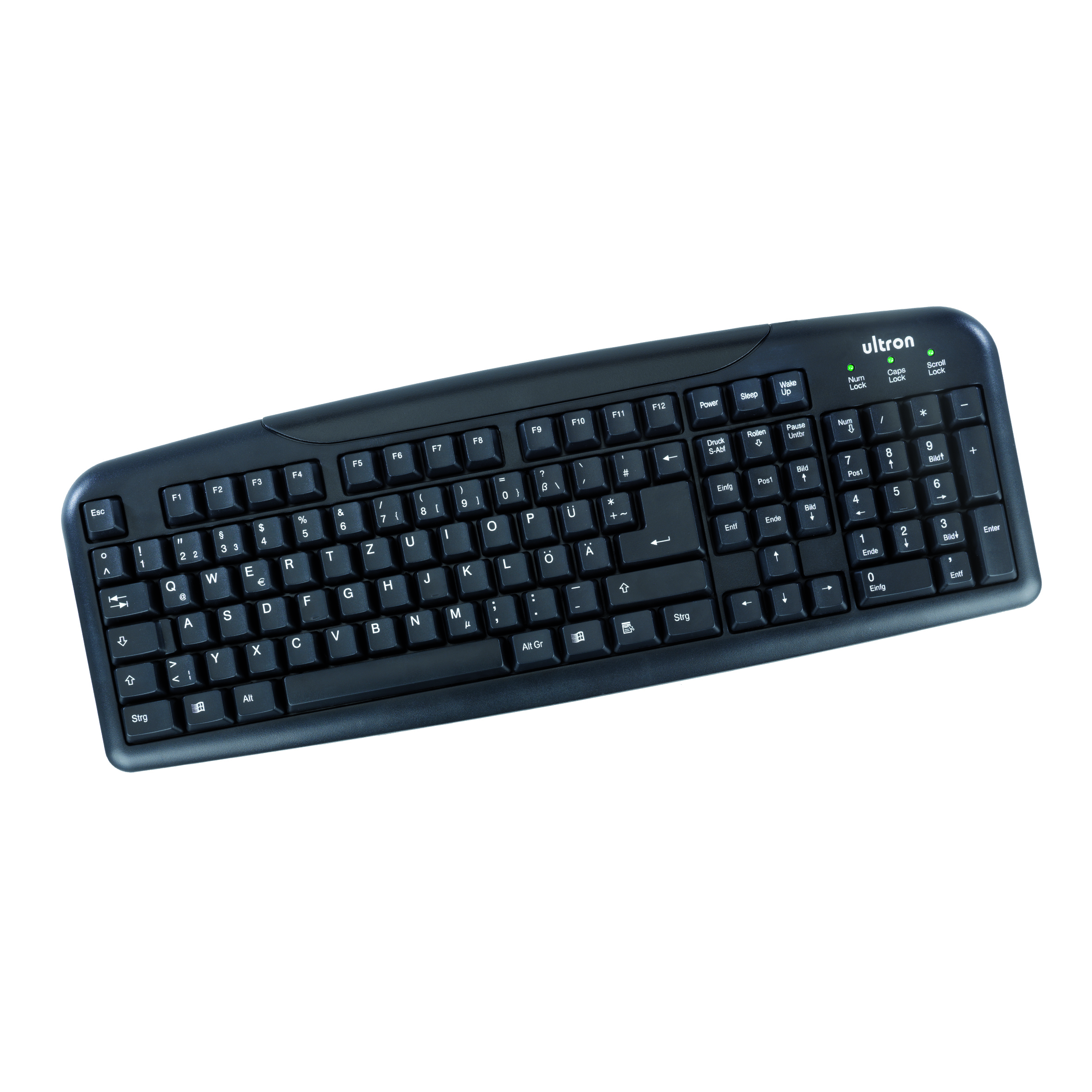 Tastatur USB Standard deutsch, schwarz Tastatur USB Standard deutsch, schwarz