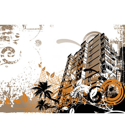 Laptop Skin City XS 280x200mm Laptop Skin City XS 280x200mm