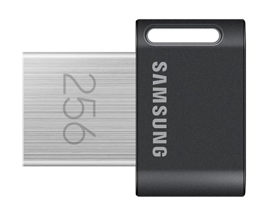 Samsung FIT Plus USB-Stick 256GB USB 3.1 schwarz 400MB/s