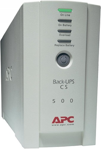 APC Back-UPS CS 500 BK500EI 500VA 230V, LED Anzeigen, USB, Modem Protection, weiss APC Back-UPS CS 500 BK500EI 500VA 230V, LED Anzeigen, USB, Modem Protection, weiss