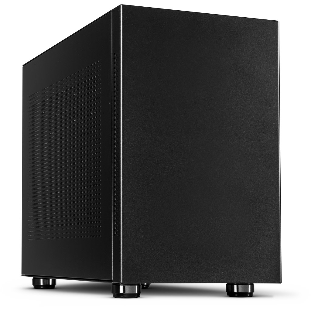 Mini-ITX / mATX Gehäuse IM-1 Pocket ohne SFX/ATX Netzteil, schwarz Mini-ITX / mATX Gehäuse IM-1 Pocket ohne SFX/ATX Netzteil, schwarz