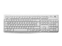 Logitech Keyboard K120 Tastatur USB, deutsch, weiß Logitech Keyboard K120 Tastatur USB, deutsch, weiß