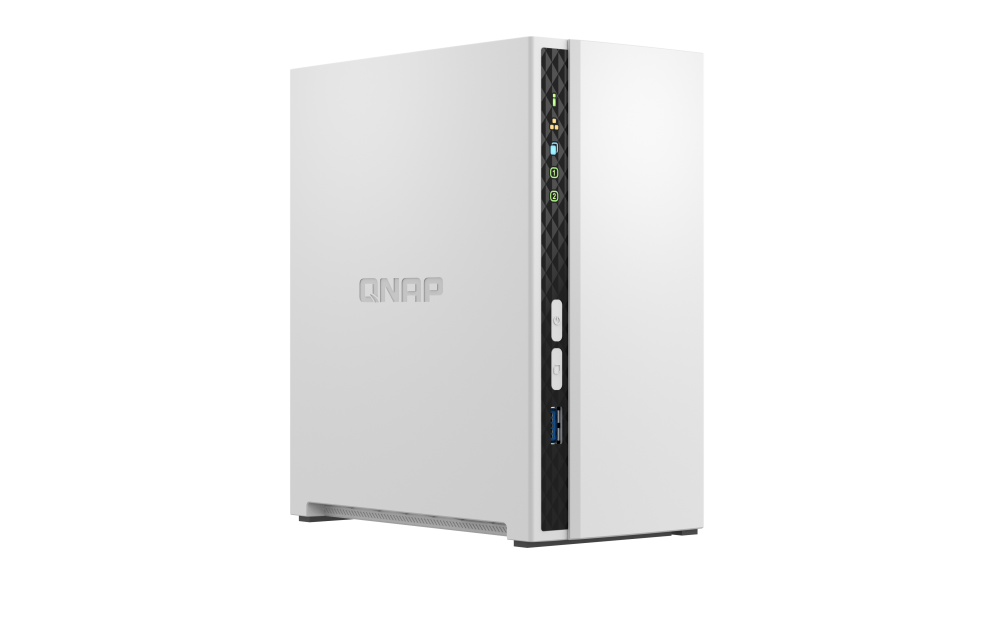 QNAP TS-233 NAS Gehäuse für 2x SATA-HDD, GLAN / USB 3.2 / 2GHz / 2GB-RAM QNAP TS-233 NAS Gehäuse für 2x SATA-HDD, GLAN / USB 3.2 / 2GHz / 2GB-RAM