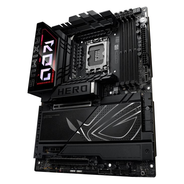ASUS ROG Maximus Z890 Hero WiFi Sockel 1851, 4xDDR5  HDMI / 2xTB / 6xM.2 / ATX