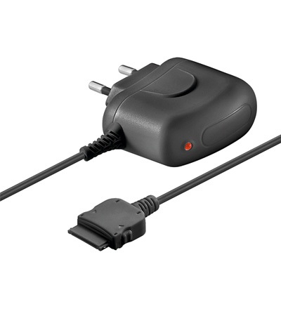 Netz-Ladekabel 220V passend für Apple iPad / iPod / iPhone, schwarz