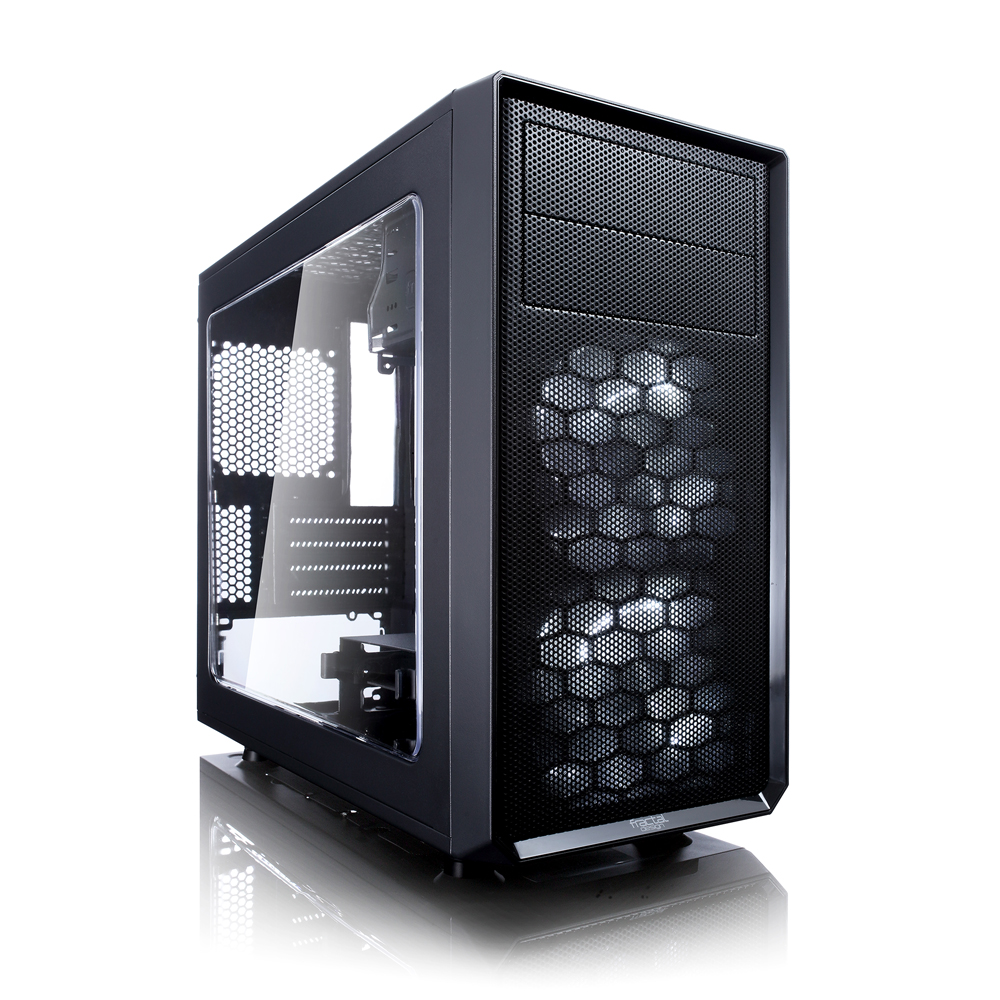 Fractal Design Focus G Mini Black Window MiniTower Gehäuse, ohne Netzteil Fractal Design Focus G Mini Black Window MiniTower Gehäuse, ohne Netzteil