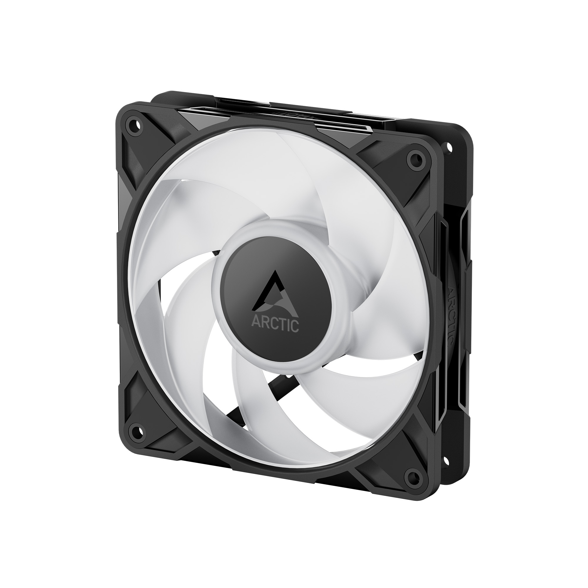 Arctic P12 Pro A-RGB 3-Pack PC-Lüfter 120x120x25mm 4-pol. PWM-Stecker, schwarz