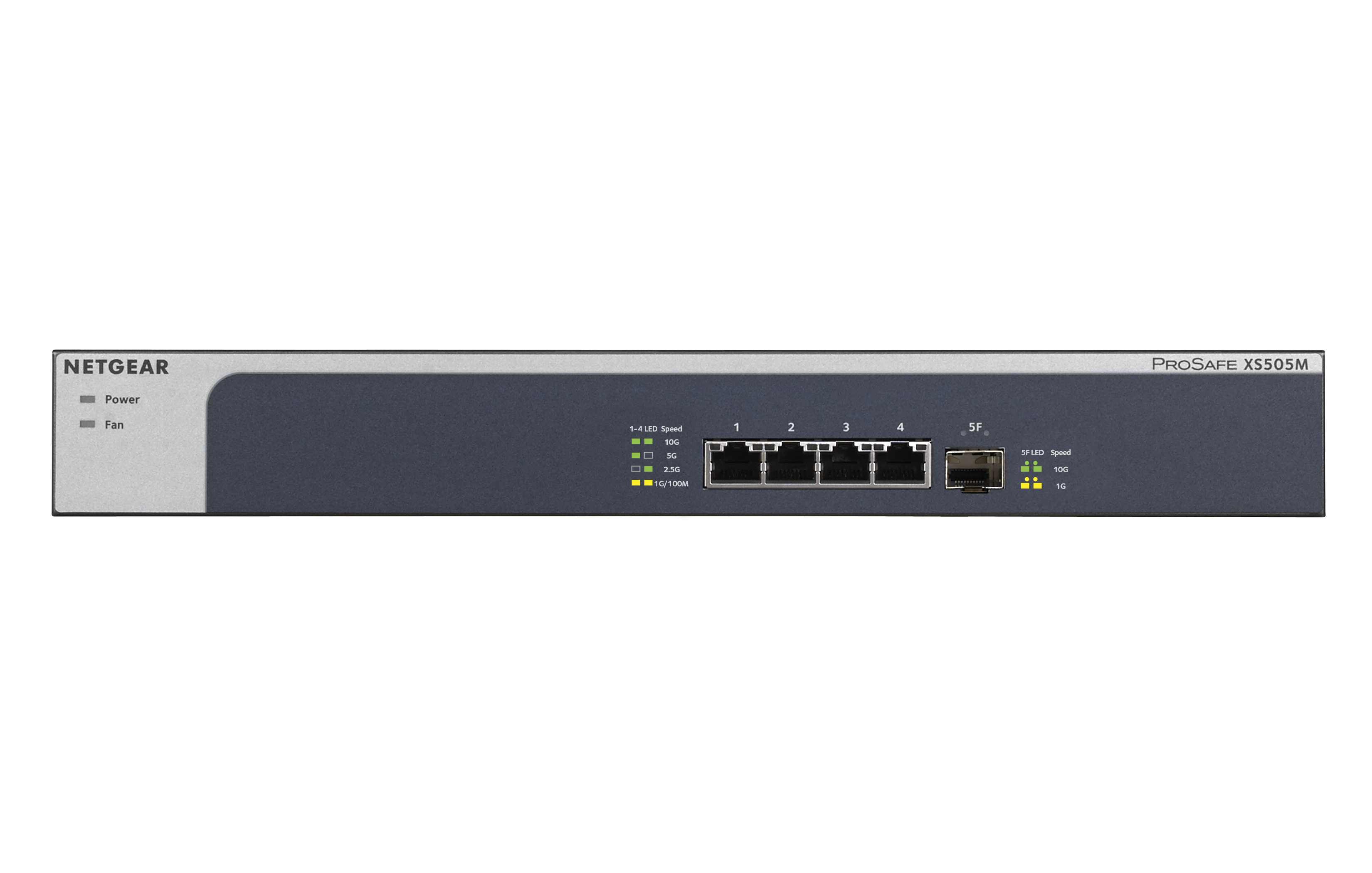 Netgear 10GB Switch XS505M-100EUS 5 Port 10GB/s unmanaged 1x SFP+ Netgear 10GB Switch XS505M-100EUS 5 Port 10GB/s unmanaged 1x SFP+