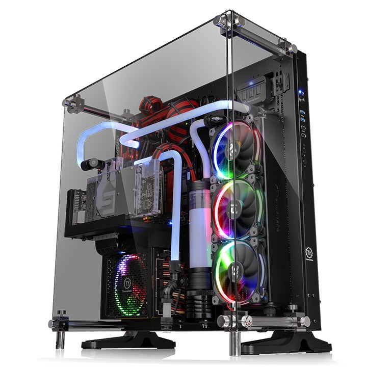 Thermaltake Core P5 Tempered Glass Edition, Design Gehäuse ohne NT Thermaltake Core P5 Tempered Glass Edition, Design Gehäuse ohne NT