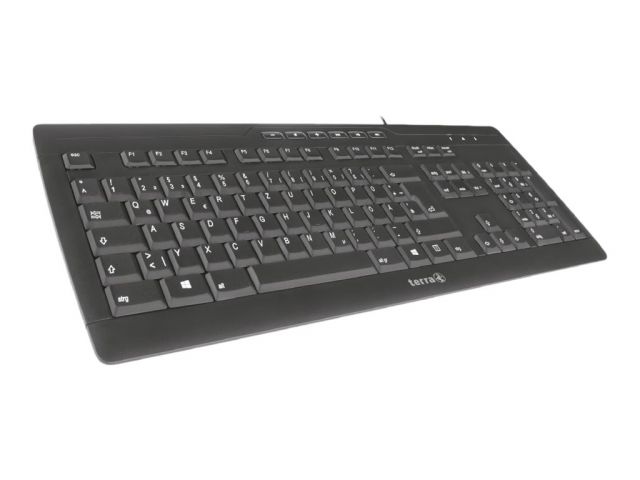 TERRA Keyboard 3000 Corded (G85-23200) [US] USB, schwarz
