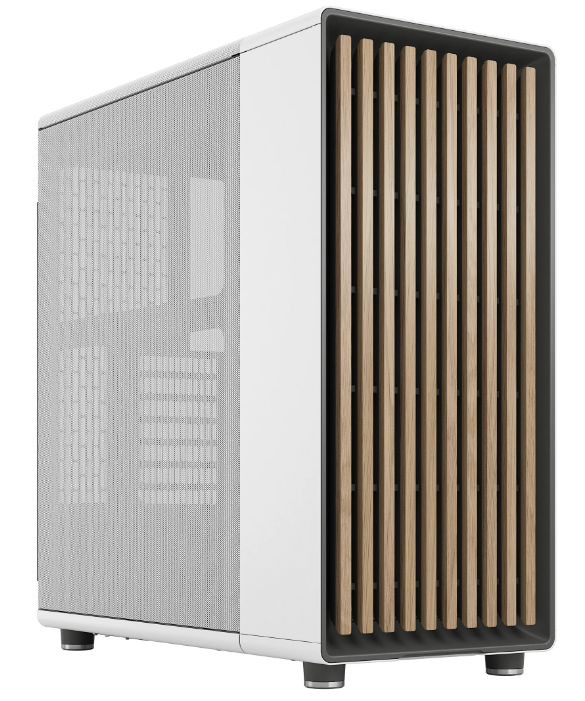 Fractal Design North Chalk White MidiTower Gehäuse, ohne Netzteil Fractal Design North Chalk White MidiTower Gehäuse, ohne Netzteil