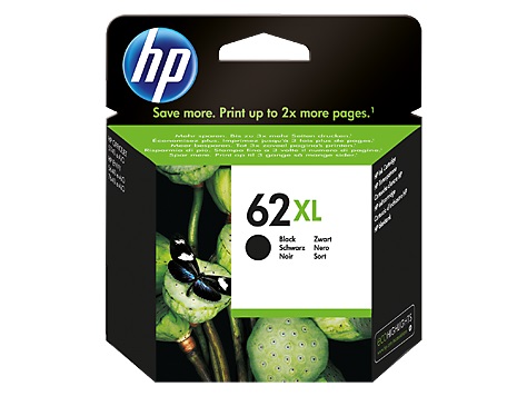 HP 62XL - C2P05AE Tintenpatrone für HP Officejet 5744, HP ENVY 564x, schwarz HP 62XL - C2P05AE Tintenpatrone für HP Officejet 5744, HP ENVY 564x, schwarz
