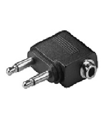 Multimedia Adapter Audio 2x Klinken-Stecker 3.5mm mono / 1x Klinken-Buchse 3.5mm stereo Multimedia Adapter Audio 2x Klinken-Stecker 3.5mm mono / 1x Klinken-Buchse 3.5mm stereo