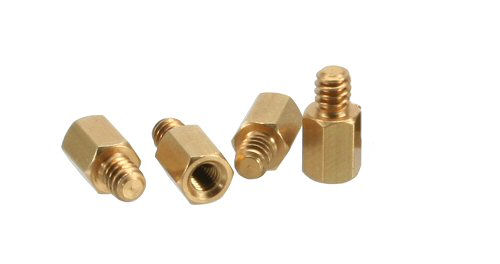 Abstandshalter für Mainboardmontage 5x Abstandsbolzen Metall mit Innengewinde Abstandshalter für Mainboardmontage 5x Abstandsbolzen Metall mit Innengewinde