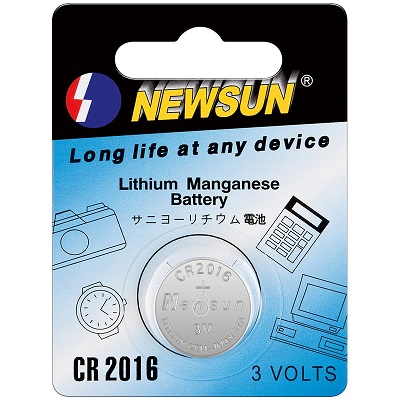 Knopf-Batterie  2x CR2016 - 20x1.6mm, Lithium, 3V, u.a. Mainboard-Backup