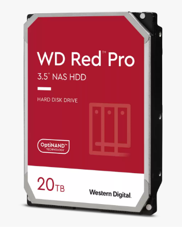 WD RED Pro WD201KFGX 3.5" HDD / Festplatte 20TB SATA 6Gb/s 7200rpm 512MB Cache 24x7 Dauerbetrieb WD RED Pro WD201KFGX 3.5" HDD / Festplatte 20TB SATA 6Gb/s 7200rpm 512MB Cache 24x7 Dauerbetrieb