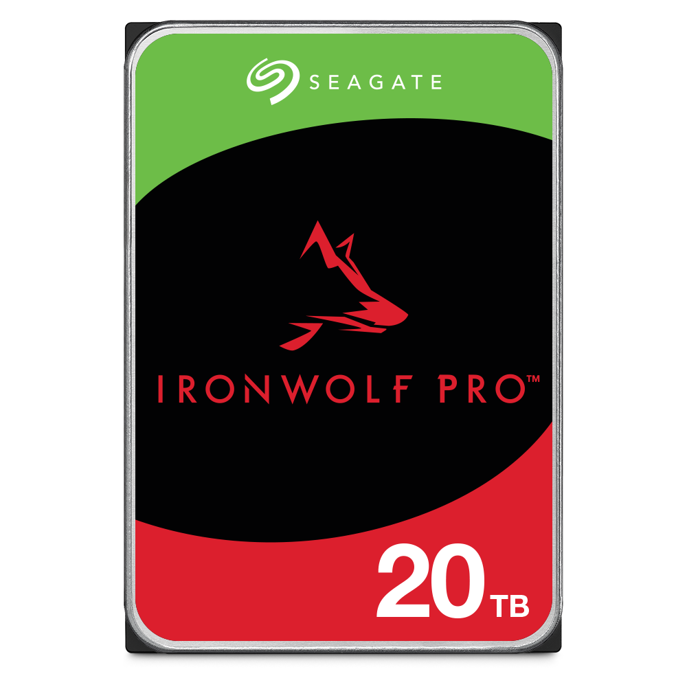 Seagate IronWolf Pro ST20000NT001 3.5" HDD / Festplatte 20TB SATA 6Gb/s 7200rpm 256MB Cache 24x7 Seagate IronWolf Pro ST20000NT001 3.5" HDD / Festplatte 20TB SATA 6Gb/s 7200rpm 256MB Cache 24x7