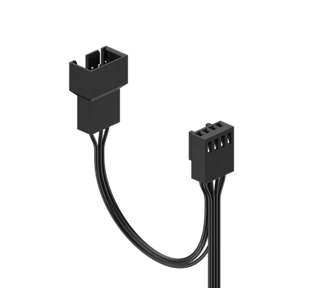 Fractal Design Aspect 12 PWM Black PC-Lüfter  140x140x25mm  4-pol. MB-Anschluss