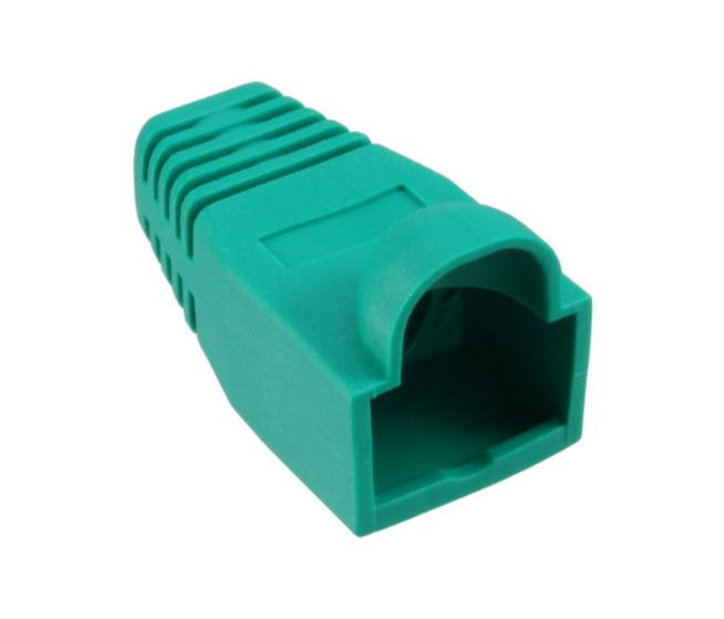 TP-Knickschutz 10er Pack für RJ-45 Stecker (TP+ISDN), grün TP-Knickschutz 10er Pack für RJ-45 Stecker (TP+ISDN), grün