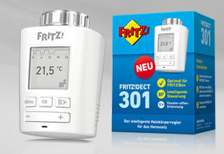 AVM Fritz! DECT 301 Heizkörperregler AVM Fritz! DECT 301 Heizkörperregler