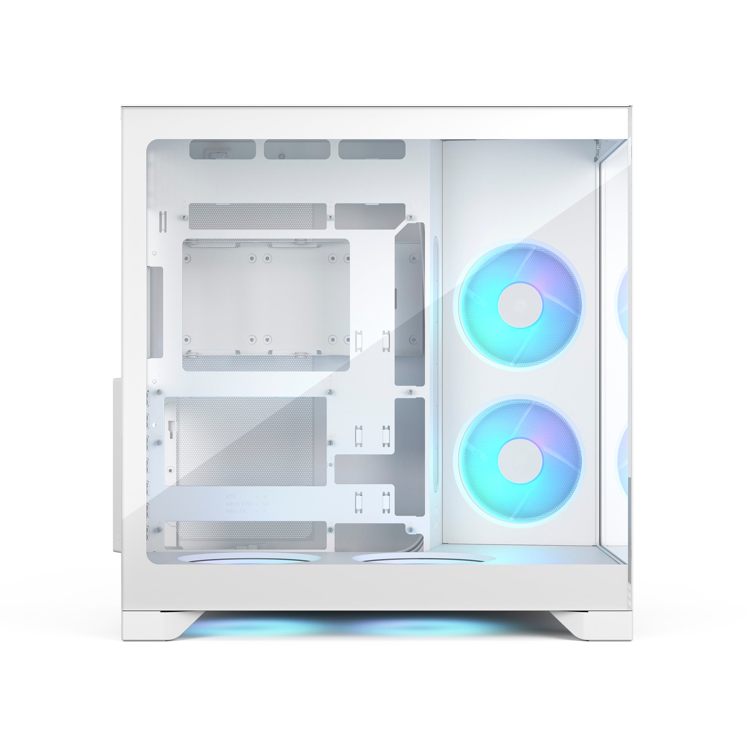 Fractal Design Pop 2 Vision RGB weiss, Panorama Tower Gehäuse, ohne Netzteil