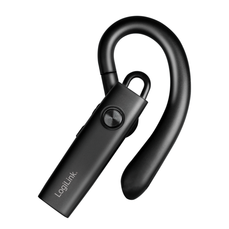 Logilink Ohrclip Mono-Headset, BT 5.4 mit abnehmbaren Microfon