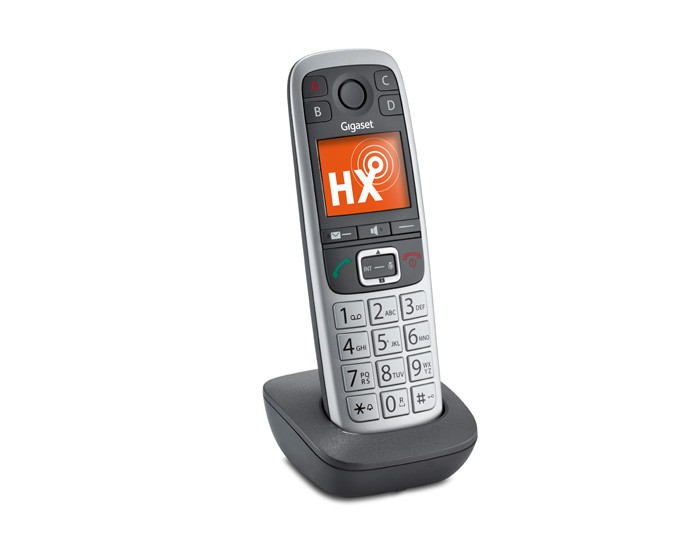 Gigaset E560HX Mobilteil Zusatzhandy mit großen Tasten, platin Gigaset E560HX Mobilteil Zusatzhandy mit großen Tasten, platin