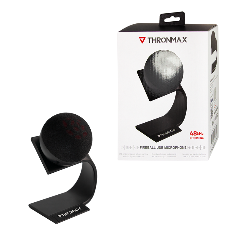 Thronmax Fireball 48 kHz / 16Bit Mikrofon USB schwarz Thronmax Fireball 48 kHz / 16Bit Mikrofon USB schwarz