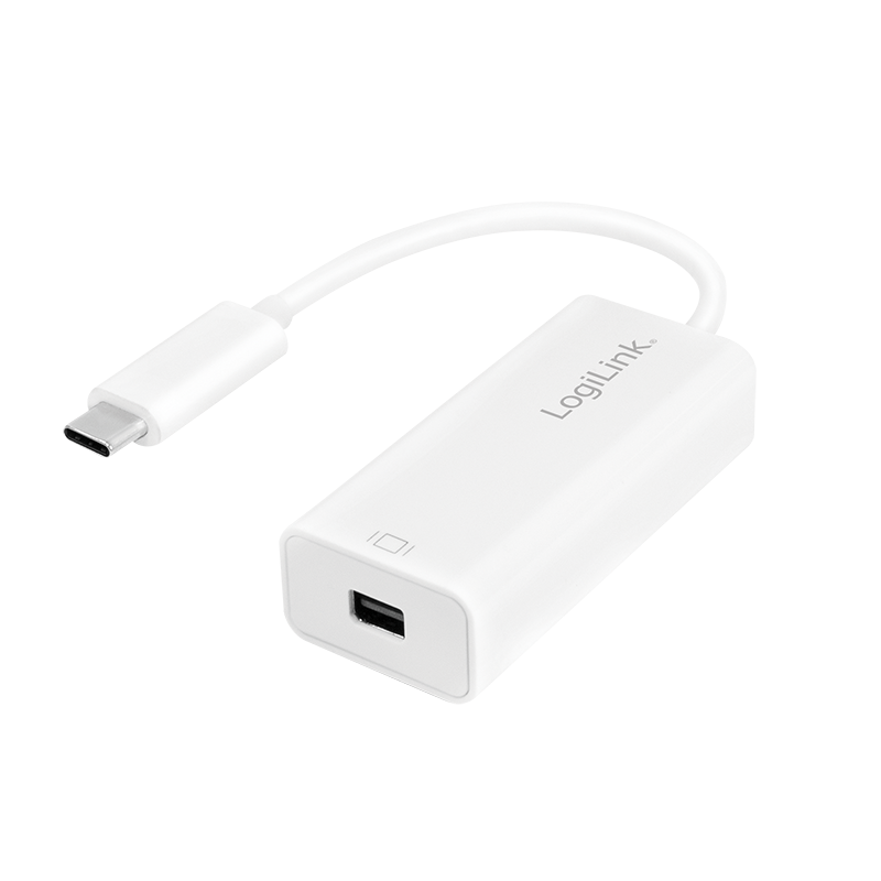USB C/mDP Konverter - USB 3.1 Typ C-Stecker > Mini-DisplayPort Buchse, 15cm, weiß USB C/mDP Konverter - USB 3.1 Typ C-Stecker > Mini-DisplayPort Buchse, 15cm, weiß