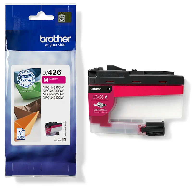 Brother LC-426M Tintenpatrone für MFC-J4340DW, J4540DW, magenta für 1500 Seiten Brother LC-426M Tintenpatrone für MFC-J4340DW, J4540DW, magenta für 1500 Seiten