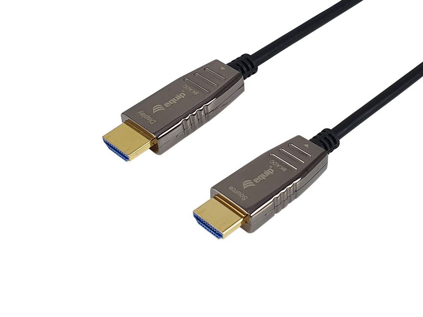 Ultra HDMI 2.1 Kabel 20 M. 8K/60Hz AOC, HDMI A-Stecker > HDMI A-Stecker Ultra HDMI 2.1 Kabel 20 M. 8K/60Hz AOC, HDMI A-Stecker > HDMI A-Stecker